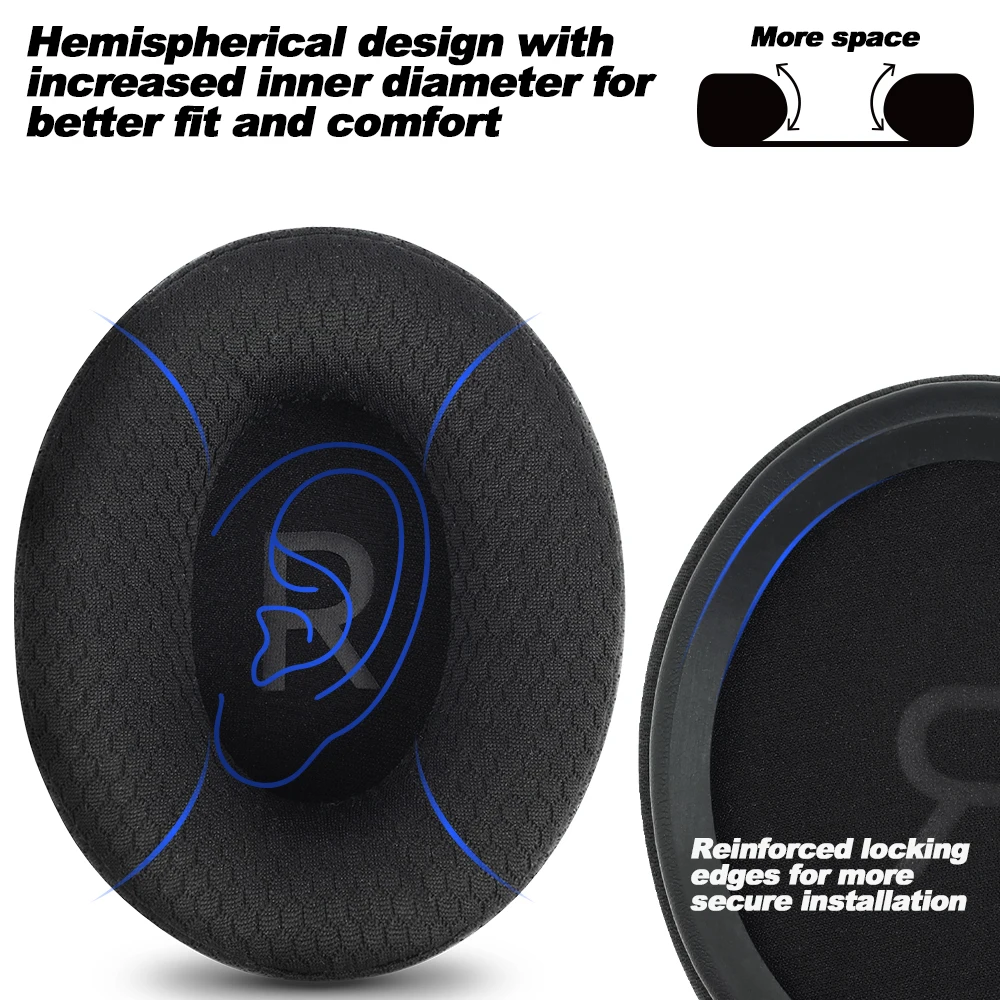 Earphone pads For Takstar PRO80 PRO82 HI20 replacement Universal Accessories Compatible Earpads Mesh cloth Memory Covers Sponge