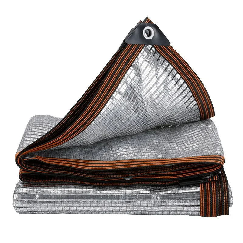 55 ~ 99% Schattierung Aluminium folie Sonnenschutz netz Garten Sonnenschutz Segel Garagen Markisen pflanzen Sonnenschutz Sichtschutz Zaun Mesh – Detail 13