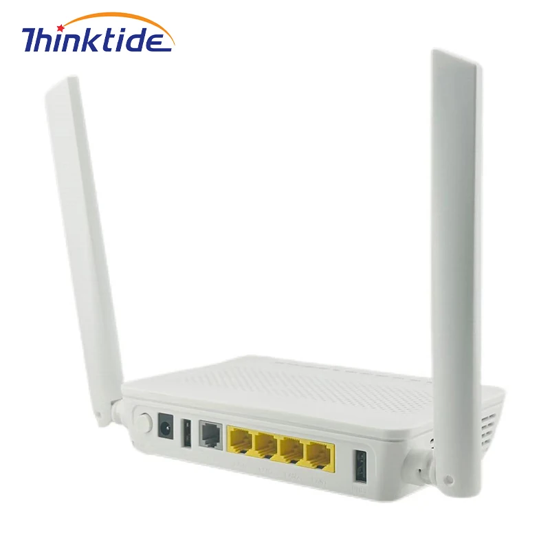 EG8145V5 side antenna 1GE+3FE+1POS+2.4GWIFI gigabit router FTTH XPON GPON EPON ONU dual band WiFi router
