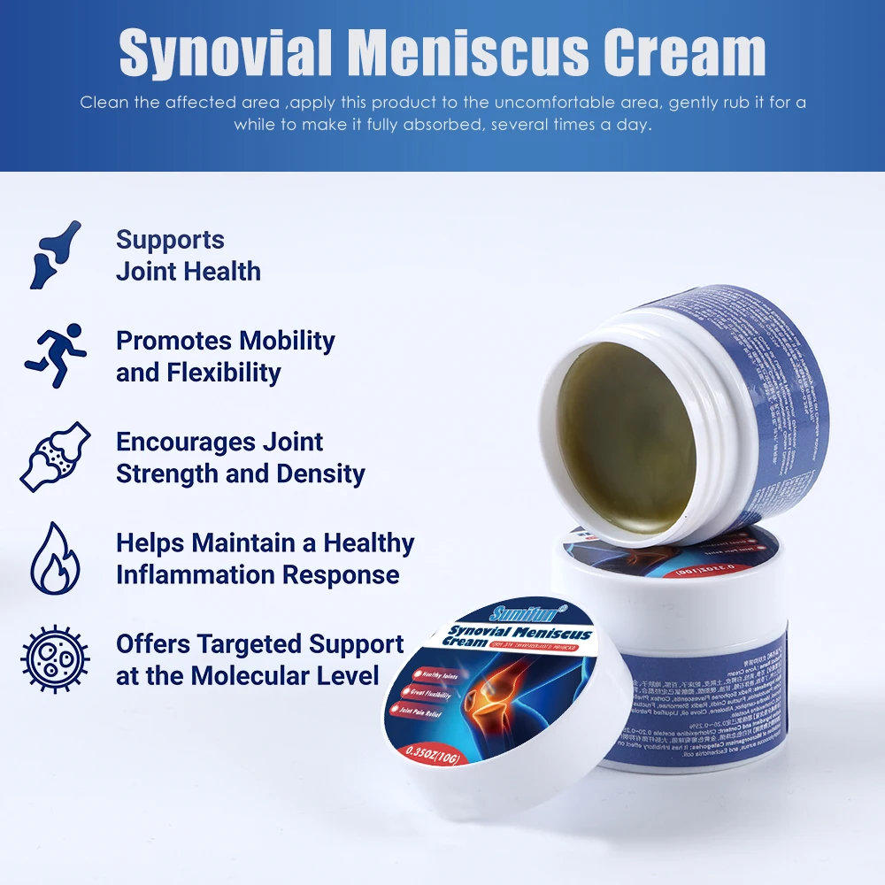 2Pcs Relief Knee Muscle Pain Joint Neuralgia Acid Stasis Gout Rheumatism Arthritis Cream Anti Pain Ointment