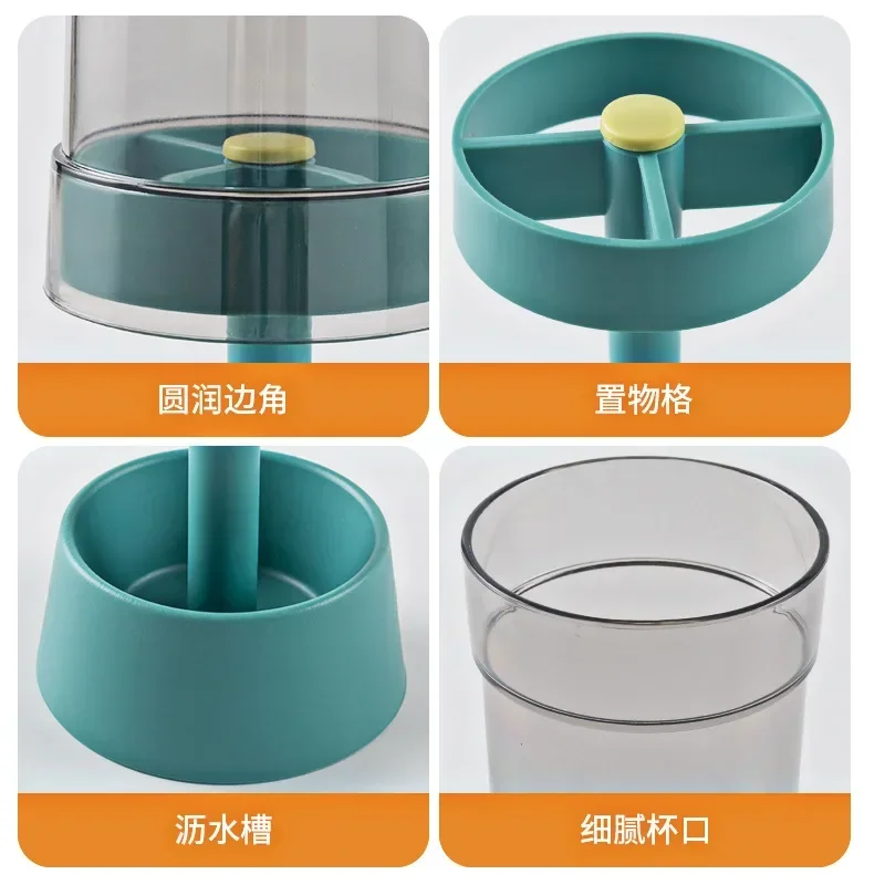 New Toothbrush Toothpaste Shelf Simple Toothbrush Mouthwash Cup Bathroom Wash Cup Holder