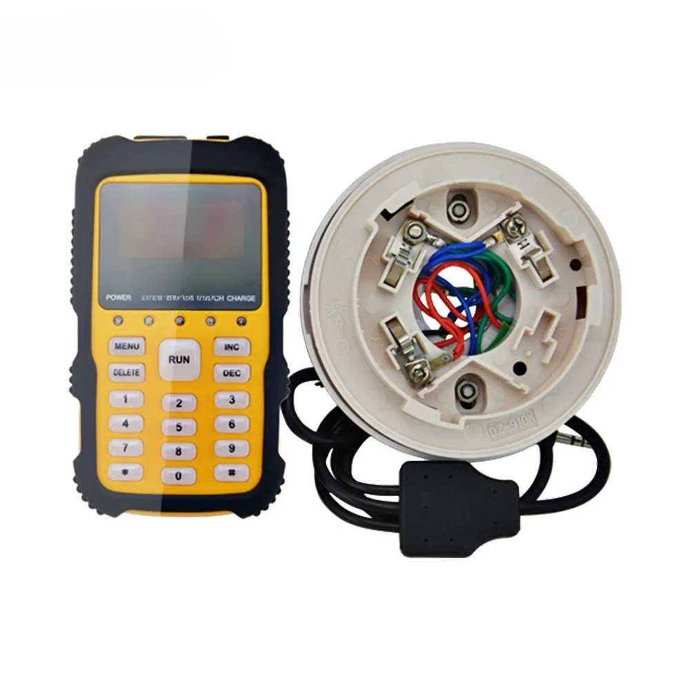 

Addressable fire alarm programmer tool or coder for address number