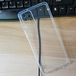 Umidigi A13 Pro Max 5G Soft TPU Clear Black Silicone Protective Phone Case for A13 Pro Max 5G (Clear)