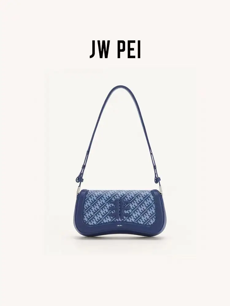 JW PEI Pudding Bag, Unique Design Bag, Single Shoulder Crossbody New Underarm Stick Bag, Women's Bag