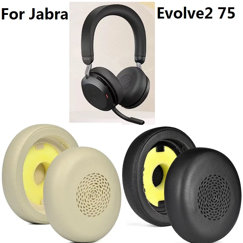 Coussinets De Rechange Pour Casque Evolve 2 75 MS - Éponge Souple, Forme Ovale - Confort Et Isolation Améliorés - 6