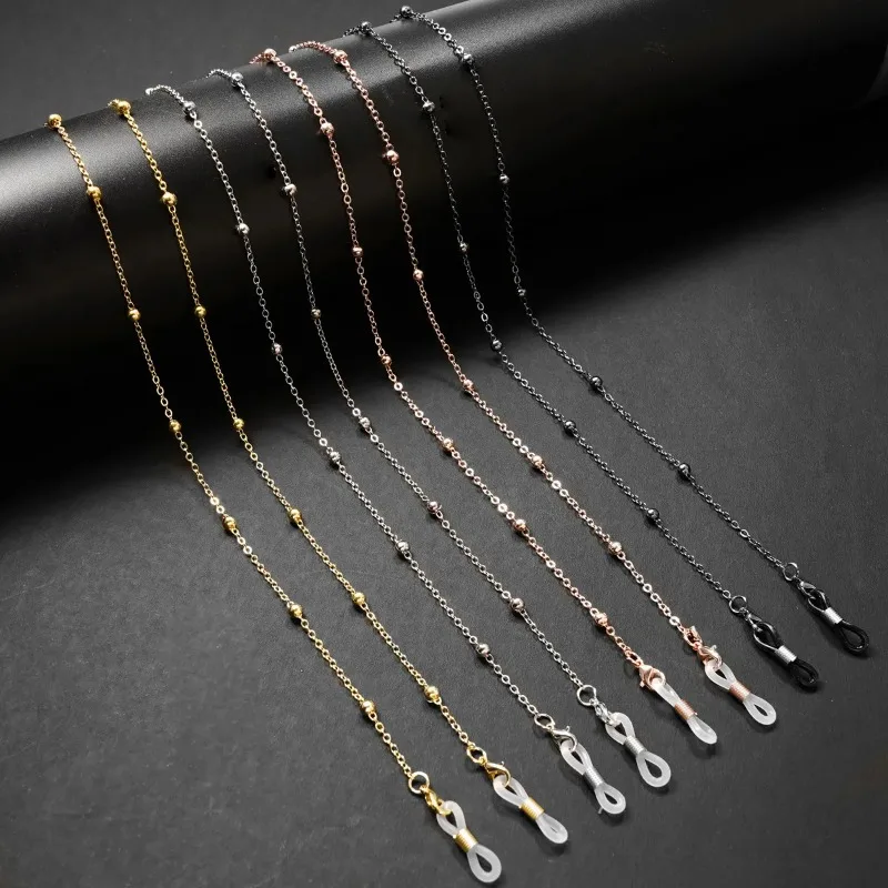 

Fashion Glasses Chain for Women Summer Boho Pearl Chain Beads Hangs Mask Strap Handmade Necklace Sunglasses Lanyardобувь Женская