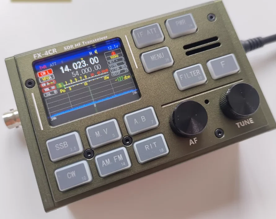 USB/lsb/cw/am/fwモードを備えたFX-4CR-2番目の第3世代sdr