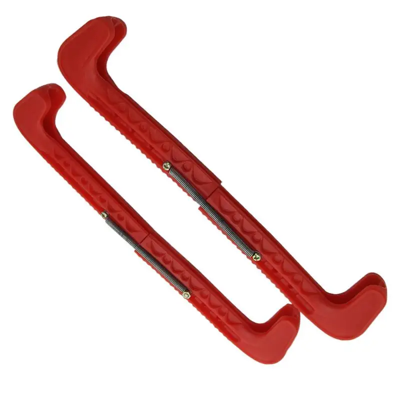 Adjustable Skate Guards Ice Skating Hockey Skate Covers Adjustable Guard Anti-Freeze Protector SElastic Ice
