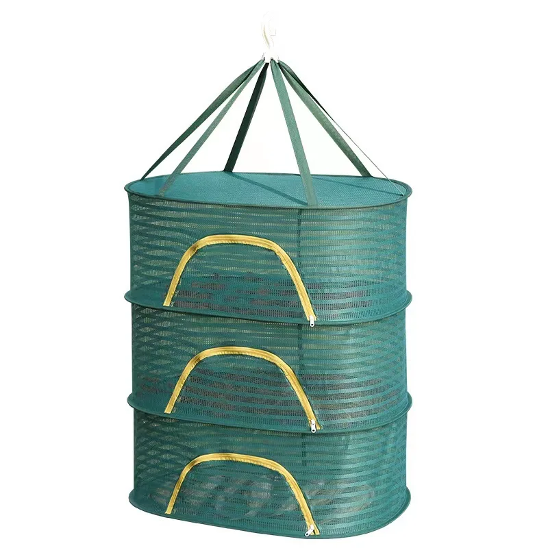 New Anti-mosquito Drying Net Pocket Clothes Drying Basket Drying Net Closed Zipper Drying Sweater Underwear Closed Style 5