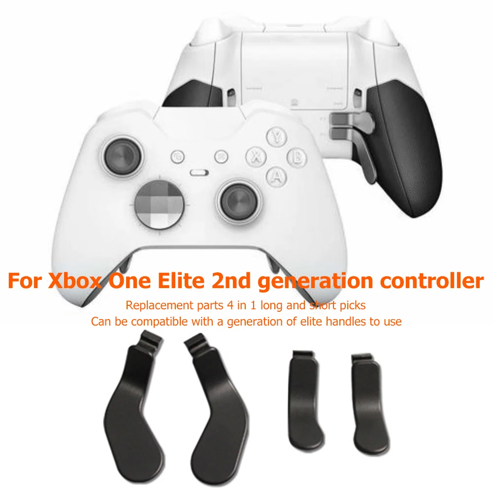 Controller Trigger Button Metal Paddles for Xbox One Elite Series 2