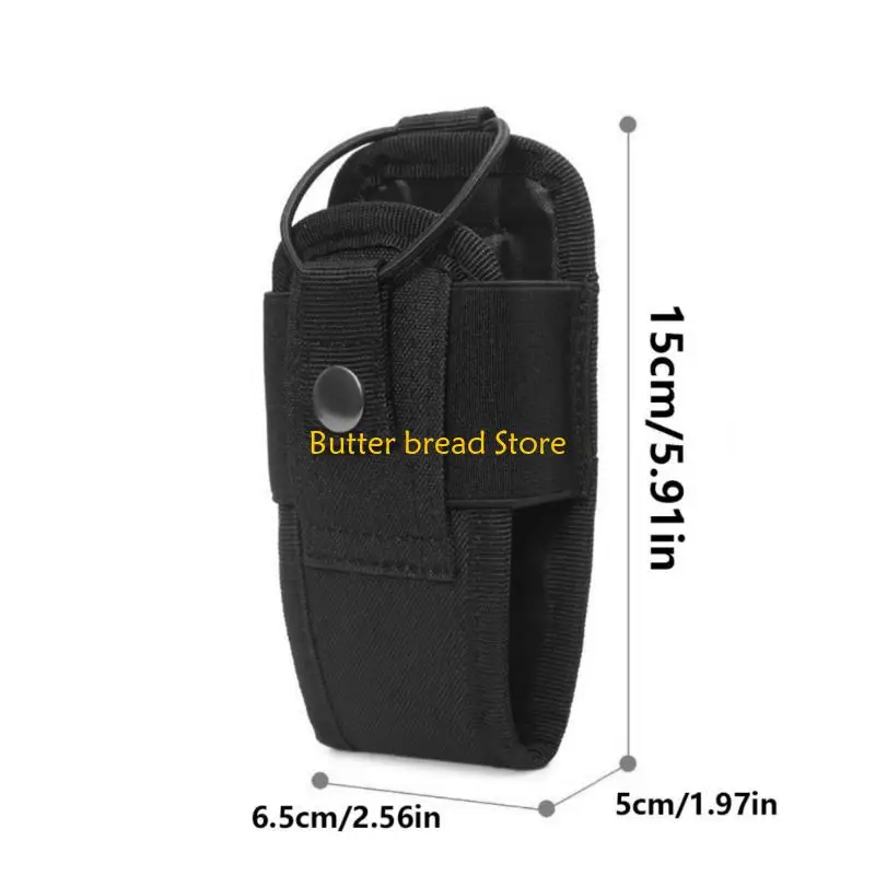 W89C 전술 라디오 파우치 휴대용 홀스터 사냥 캠핑용 가방 운반