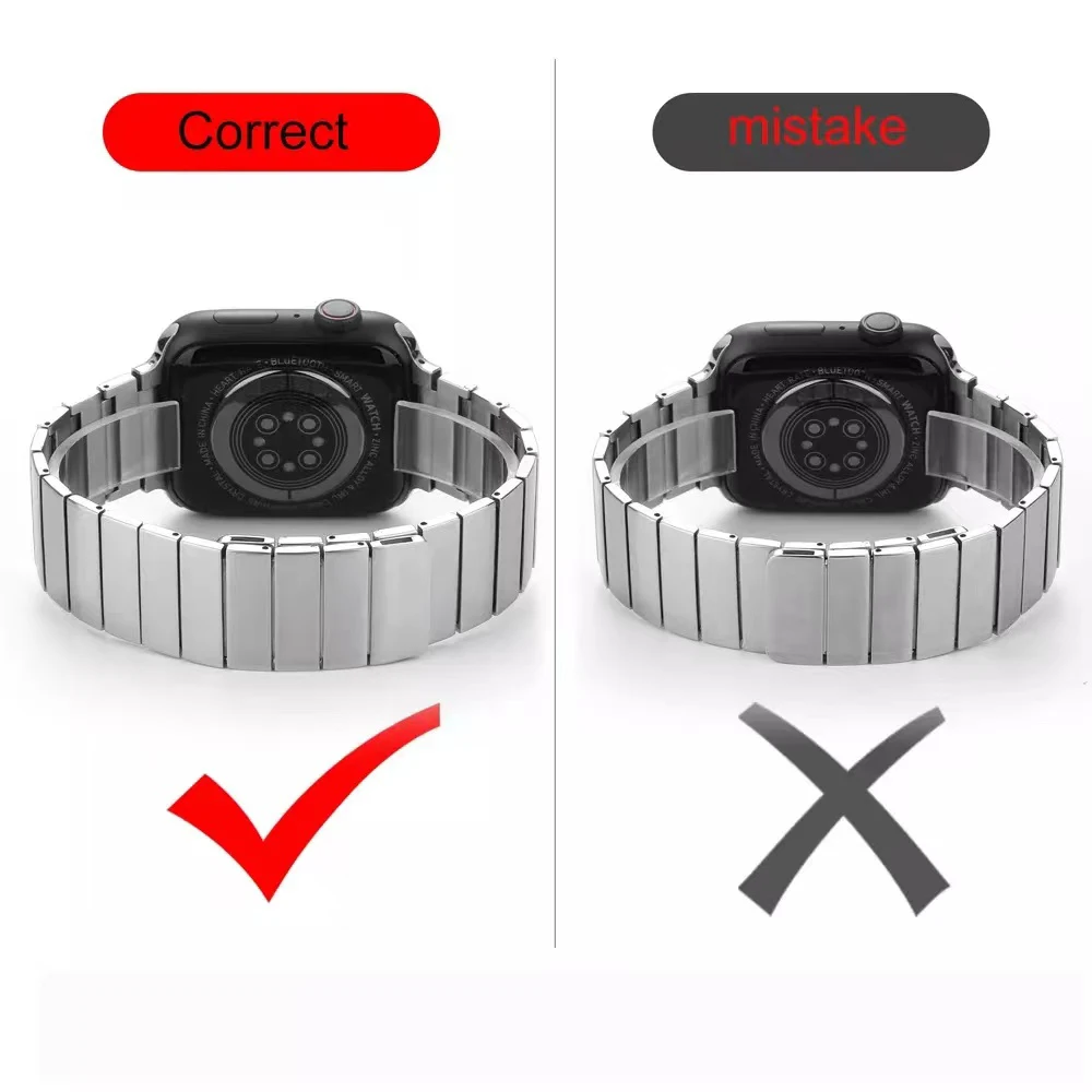20mm 22mm Metal Stainless Steel Strap for Samsung Watch 3/4/5/Active2/Huawei Watch GT  Magnetic Watch Wristband for Amazfit GTR