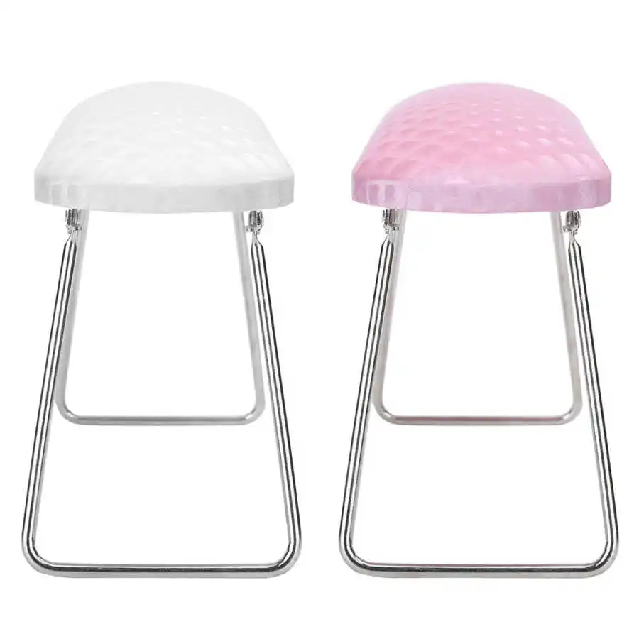 Leather Hand Pillow Arm Rest Cushion Nail Art Wrist Support Pad Soft Waterproof Washable Foldable Pillow Stand for Manicure Use