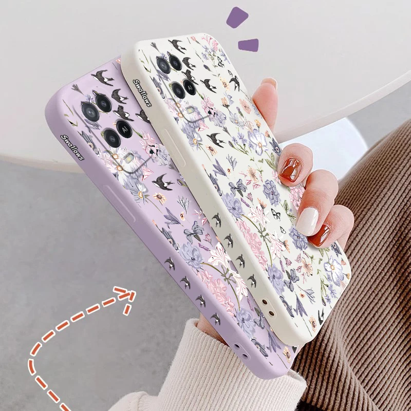 Wilted Flower Silicone Phone Case Cover