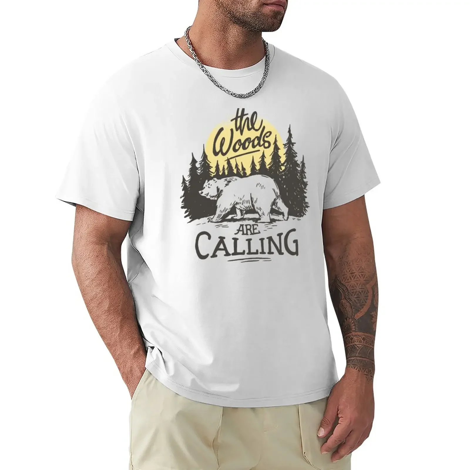 

The woods are calling T-Shirt vintage clothes cute tops t shirts for men pack