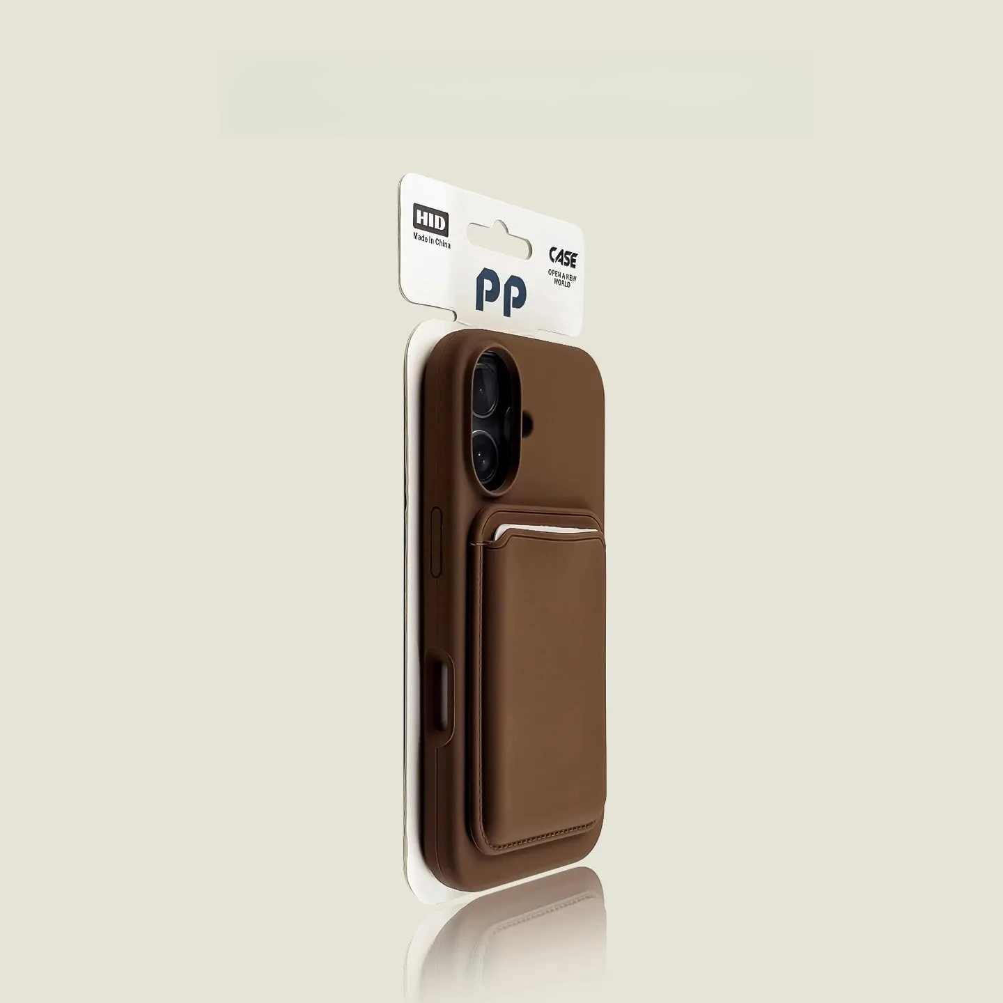Magnetic Liquid Silicone Wallet Phone Case with Card Holder