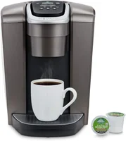 Keurig K-Elite Single-Serve K-Cup Pod Coffee Maker, Brushed Slate, 12 oz. Brew Size 2