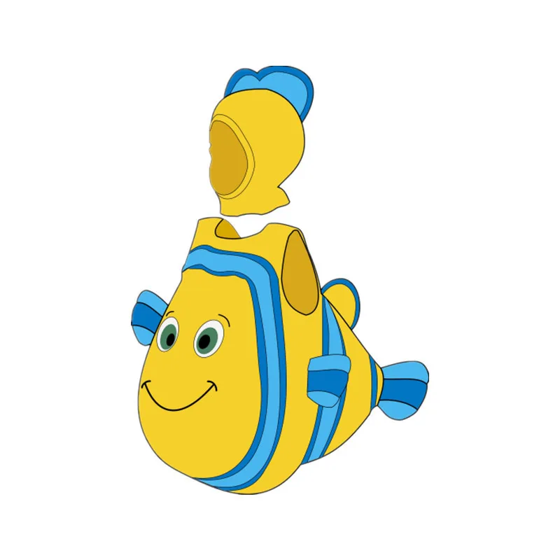 Toddler Clown Fish Role Play Costume 4