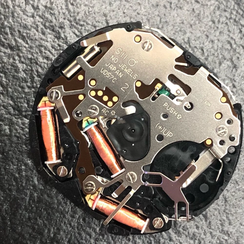 Durable Quartz Crystal Watch Movement Chronograph Replacement For JAPAN