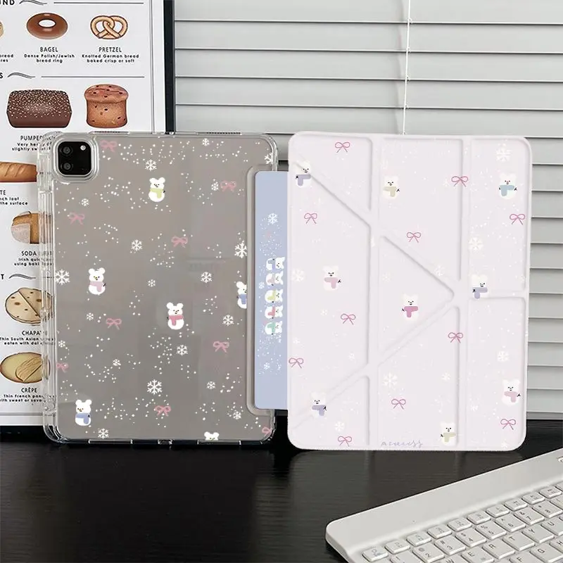 Enhanced Full Body Shockproof 3+Y Fold Tablet Case