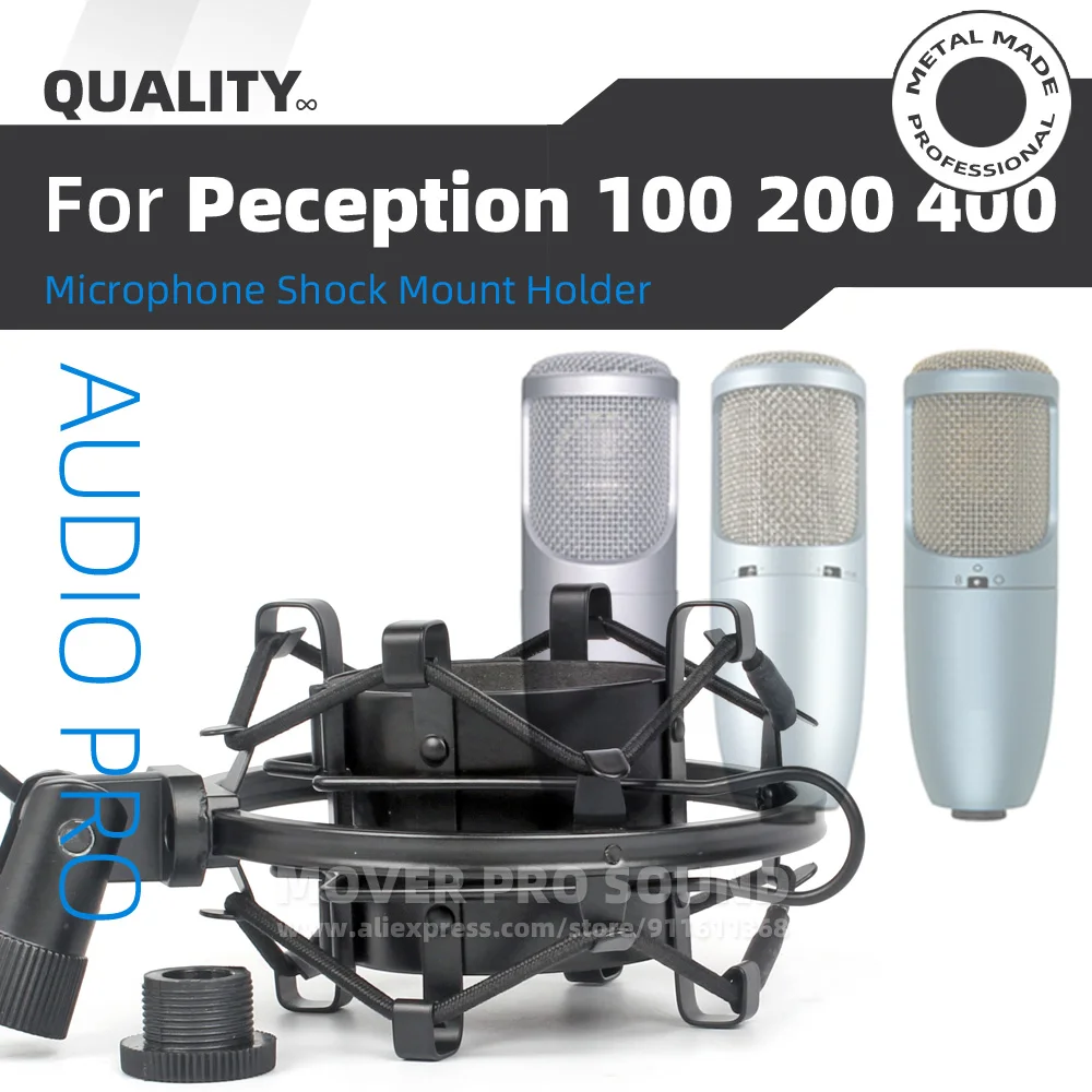 For AKG Perception P100 P200 P400 P 100 200 400 Spider Holder Microphone Anti Vibrate Suspension Mic Stand Isolation Shock Mount