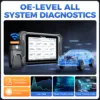 VDIAGTOOL VD80 BT LITE Car Diagnostic Tool Wireless Key Programming OBD2 Scanner 28+ Resets ECU Coding Bi-directional CANFD DOIP 2