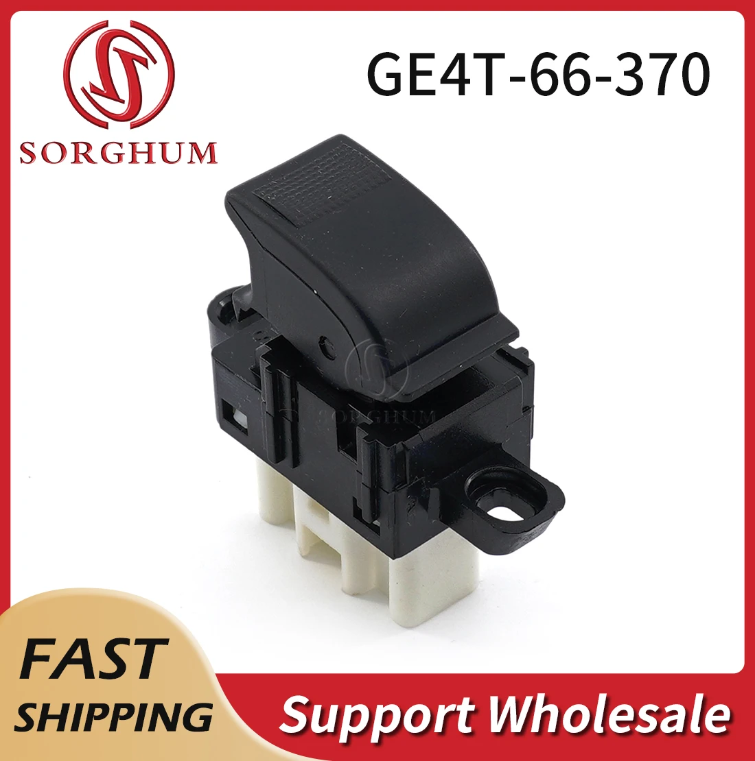 

Sorghum GE4T-66-370 Electric Power Window Lifter Control Single Switch For Mazda 6Series 2002-2007 GE4T66370ALT GE4T-66-370AL1-F