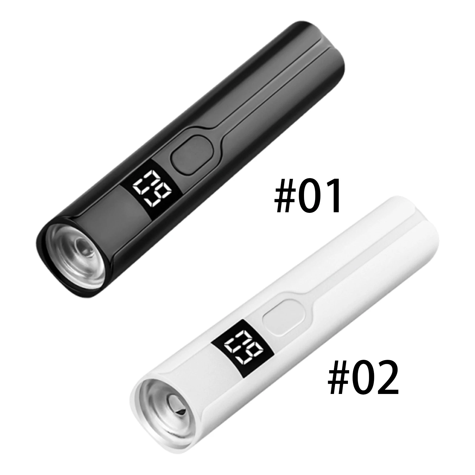 LCD 디스플레이가 있는 무선 네일 램프, 휴대용 미니 네일 드라이어, 젤 네일용 충전식 빠른 경화 기능, 홈 DIY 매니큐어