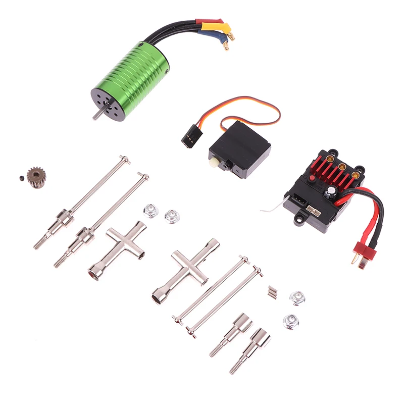 

SCY 16101 6314 6311 RC Car Brushless Metal Upgrade Parts DIY PARTS Original Parts Brushless Motor Gear Drive Shaft