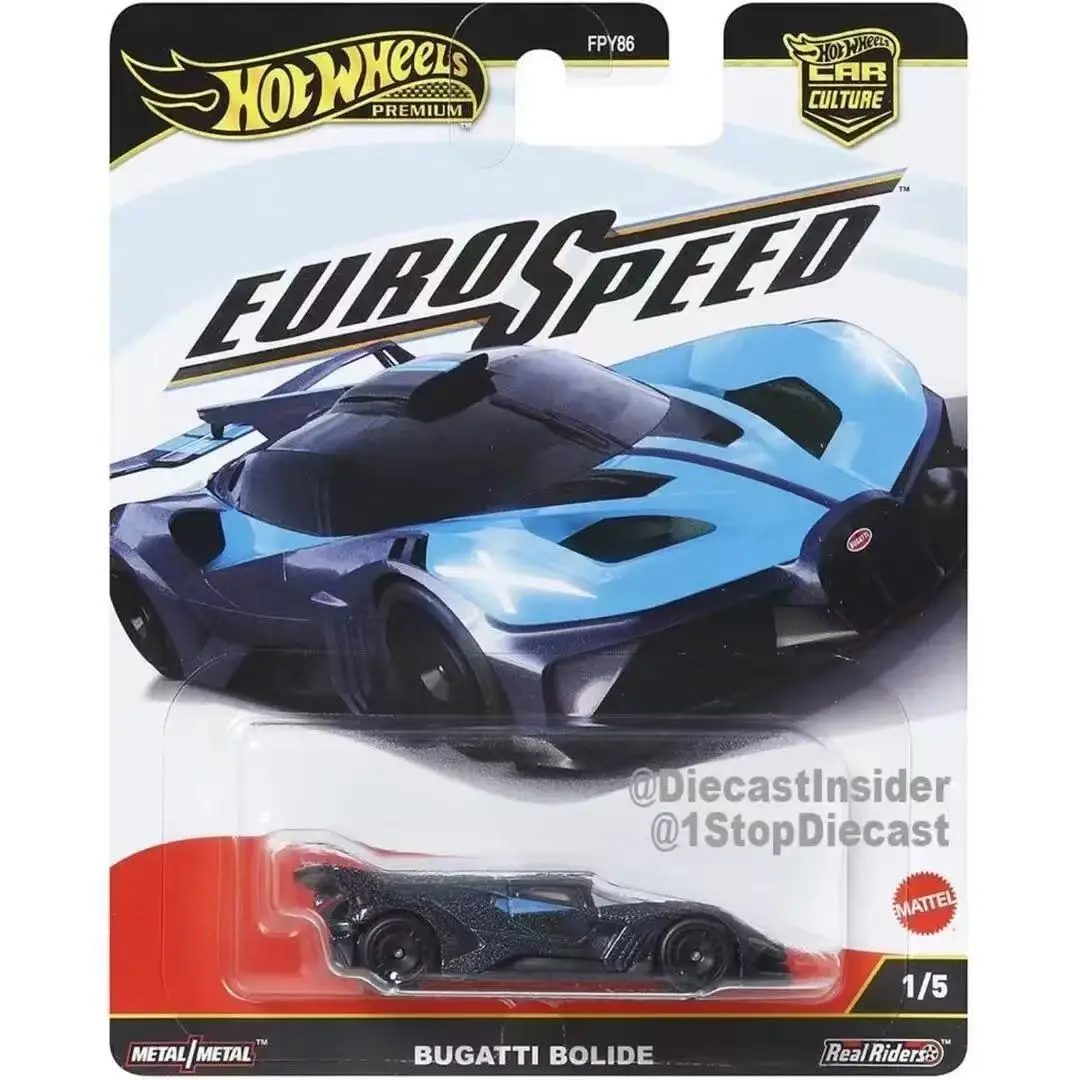 Hotwheels EURO SPEED LAFERRARI 6台 2025 Hot Wheels Premium FERRARI LAFERRARI Euro Speed Car