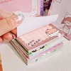50 Sheets Student Cartoon Posted It Paper Capybara Panda Memo Sticky Notes Stationery Stickers Notebook Planner Message Sticker 1