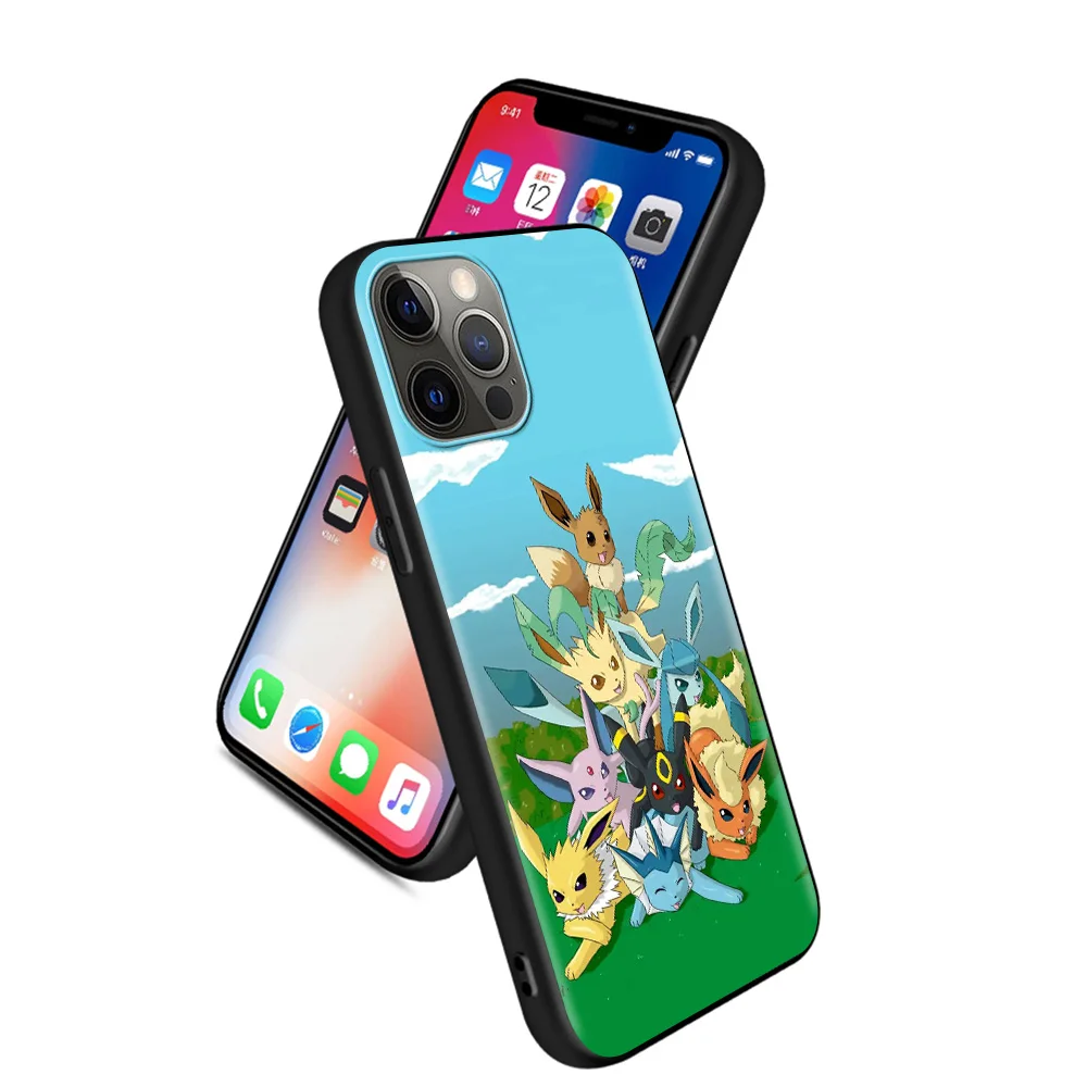 Anime Pokemon Eevee iPhone Case