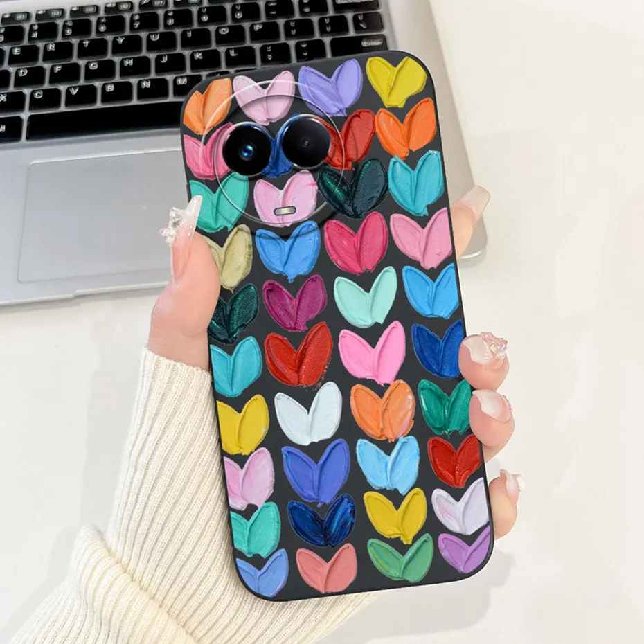 Fashionable Lens Protective Soft Silicone Phone Case