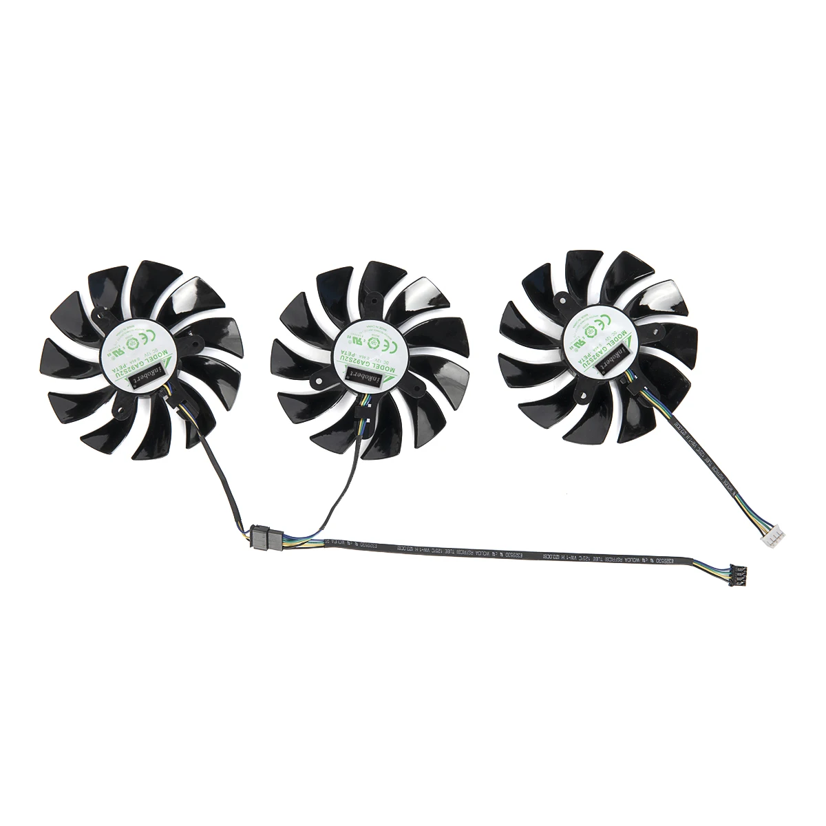 Placa Gráfica Ventilador de Refrigeração para Zotac Gaming Geforce Rtx 2080 2070 2080 ti Amp Extremo fã Gpu 87 mm Ga92s2u Rtx2080 2080ti - Imagem 2