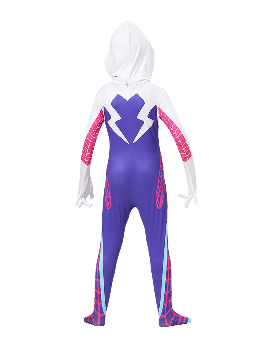 Halloween costume for girls Gwen Ghost Spider bodysuit