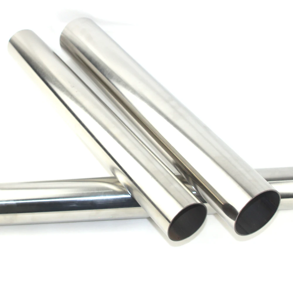 أنبوب عادم مستقيم من الفولاذ المقاوم للصدأ 304، بس...