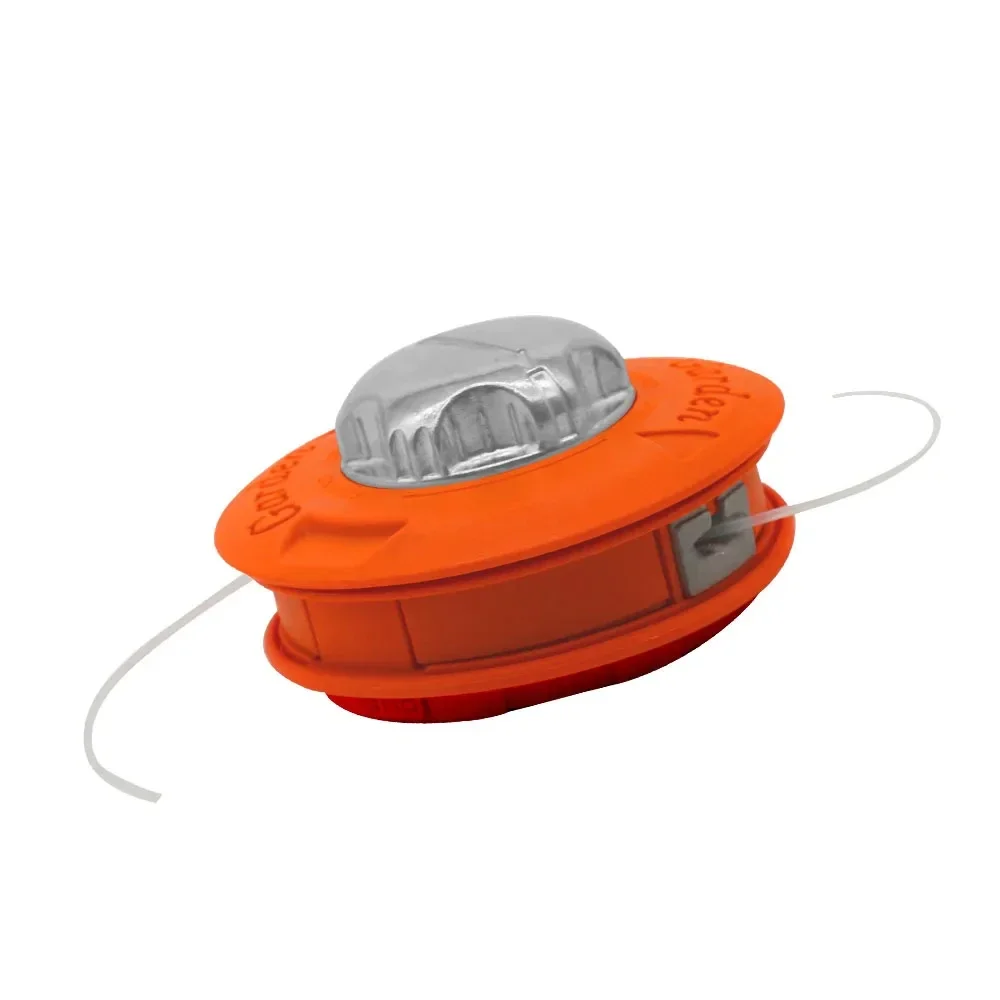Trimmer Head Universal M10 Aluminum Nylon 2 Line Grass Cutter Bump Spool for Brush Mower Garden Strimmer