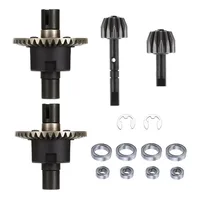 Front & Rear Differential and Gear Kit for HSP Redcat Volcano 94123 94107 94111 94118 94166 1/10 RC Car Upgrade Parts 2