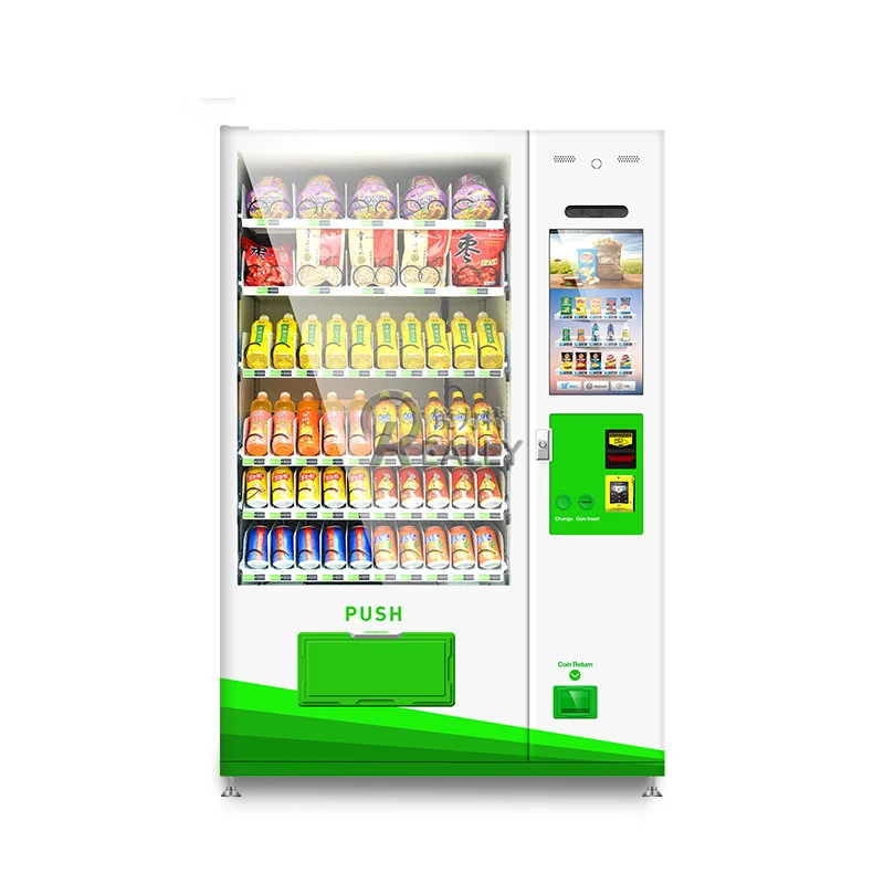 

CE Customize Commercial Food Drink Vending Machine for Sell