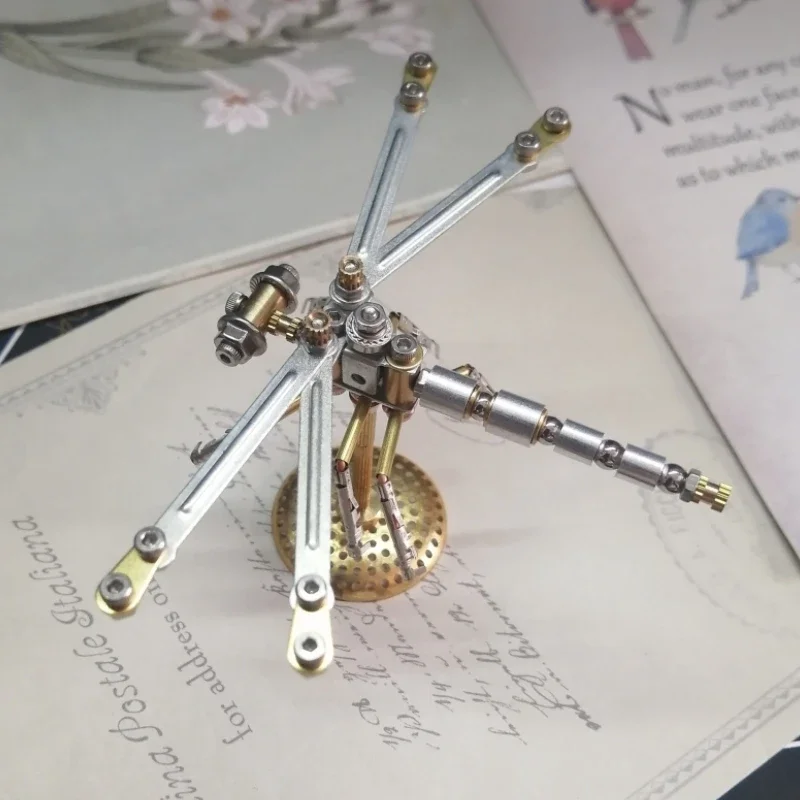 Mechanical Insects DIY Dragonfly Metal Model Building Kits for Adults Steampunk Assembly 3D Puzzle Children Toys Crafts