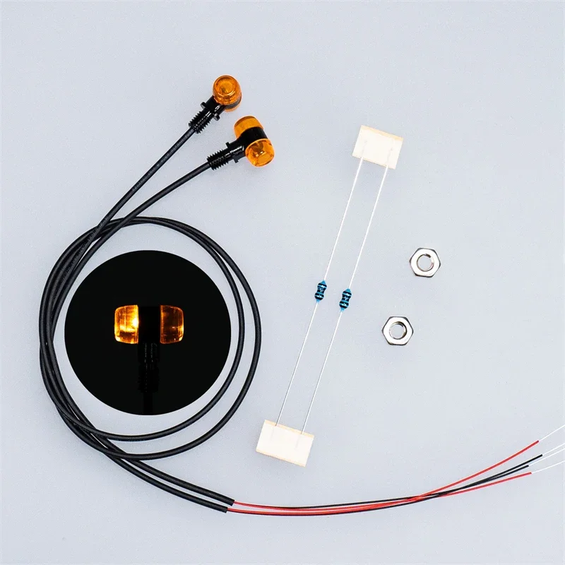 Lumières Latérales LED Pour La Remorque De Camion RC 1/14 Lumières De Position Lumières Latérales LED Pour La Remorque De Camion RC 1/14 Lumières De Position