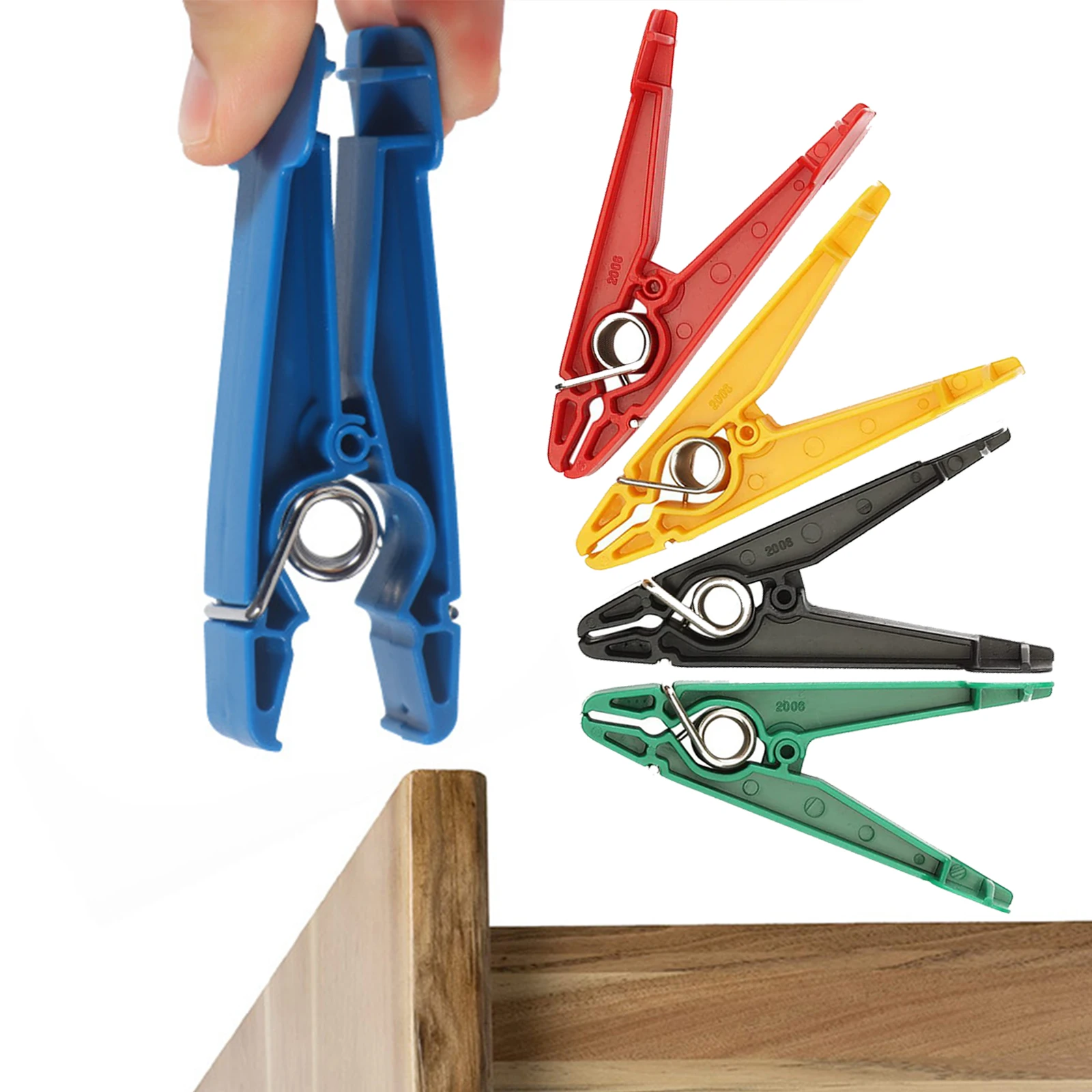 5Pcs Finger Thumb Exerciser Finger Strengthener Pinch Clips Finger Exerciser & Hand Therapy Equipment for Conditioning