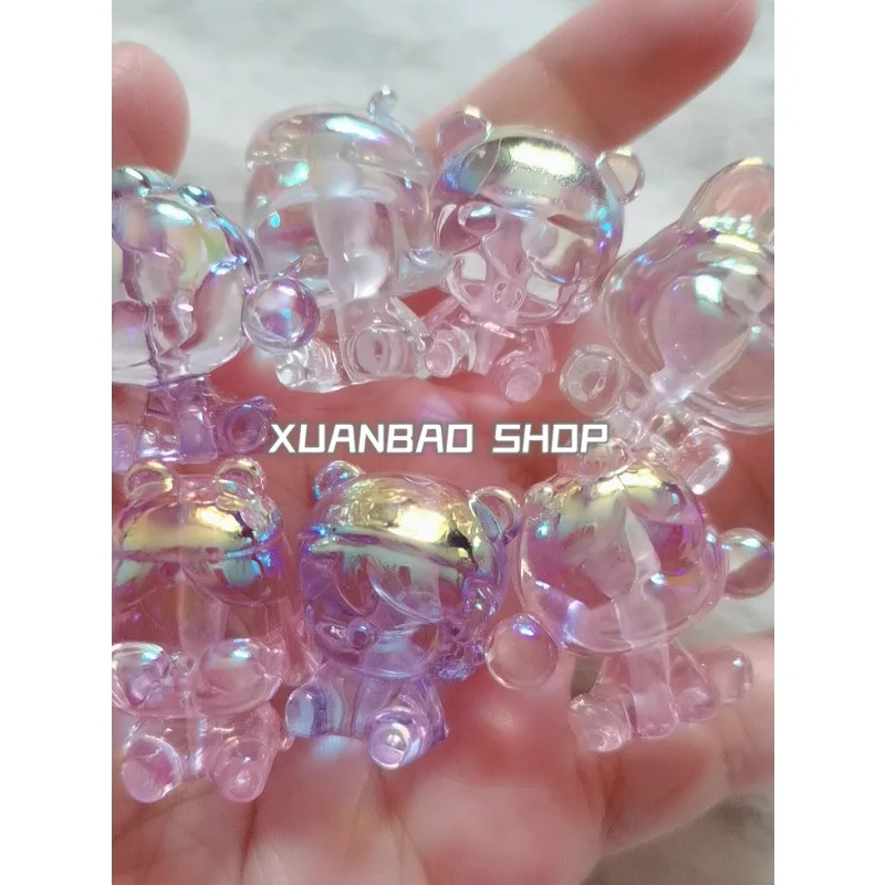 

Кукла с оптическим гальваническим покрытием и вертикальным отверстием, цепочка для телефона с бисером, цепочка для рюкзака ручной работы, сделай сам, бусины россыпью S P Sweet Bean Lilith