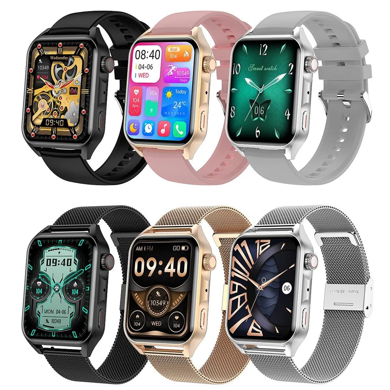 

NFC Smartwatch Men AMOLED HD Screen Always Display the Time Bluetooth Call IP68 Waterproof Smart Watch Women For Xiaomi