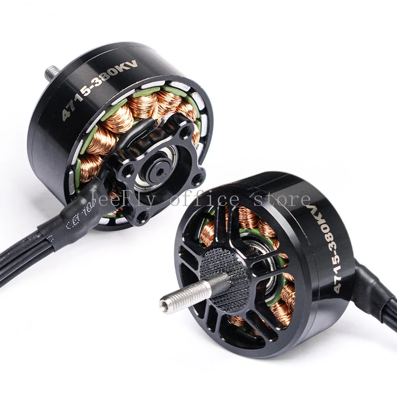 4715 500KV 브러시리스 모터(13-18인치 FPV 헤비 리프트 드론용) 대형 프로펠러 6286g 풀력 전문 쿼드콥터 6S - 12S LiPo