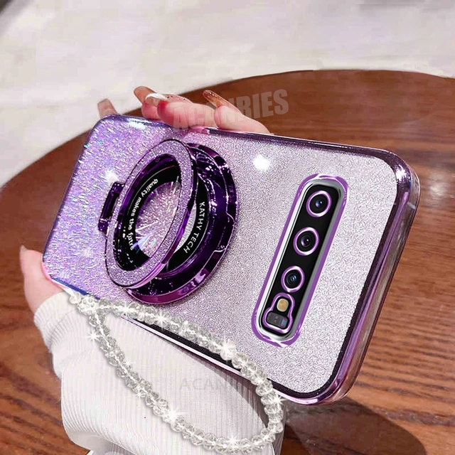 656520-e8cdb4.jpg بريق حامل سلسلة الحال بالنسبة لسامسونج غالاكسي S10 زائد S10 زائد S9 S9 زائد S8 S20 نوت 8 9 10 20 الحبل سيليكون حامل غطاء Note9