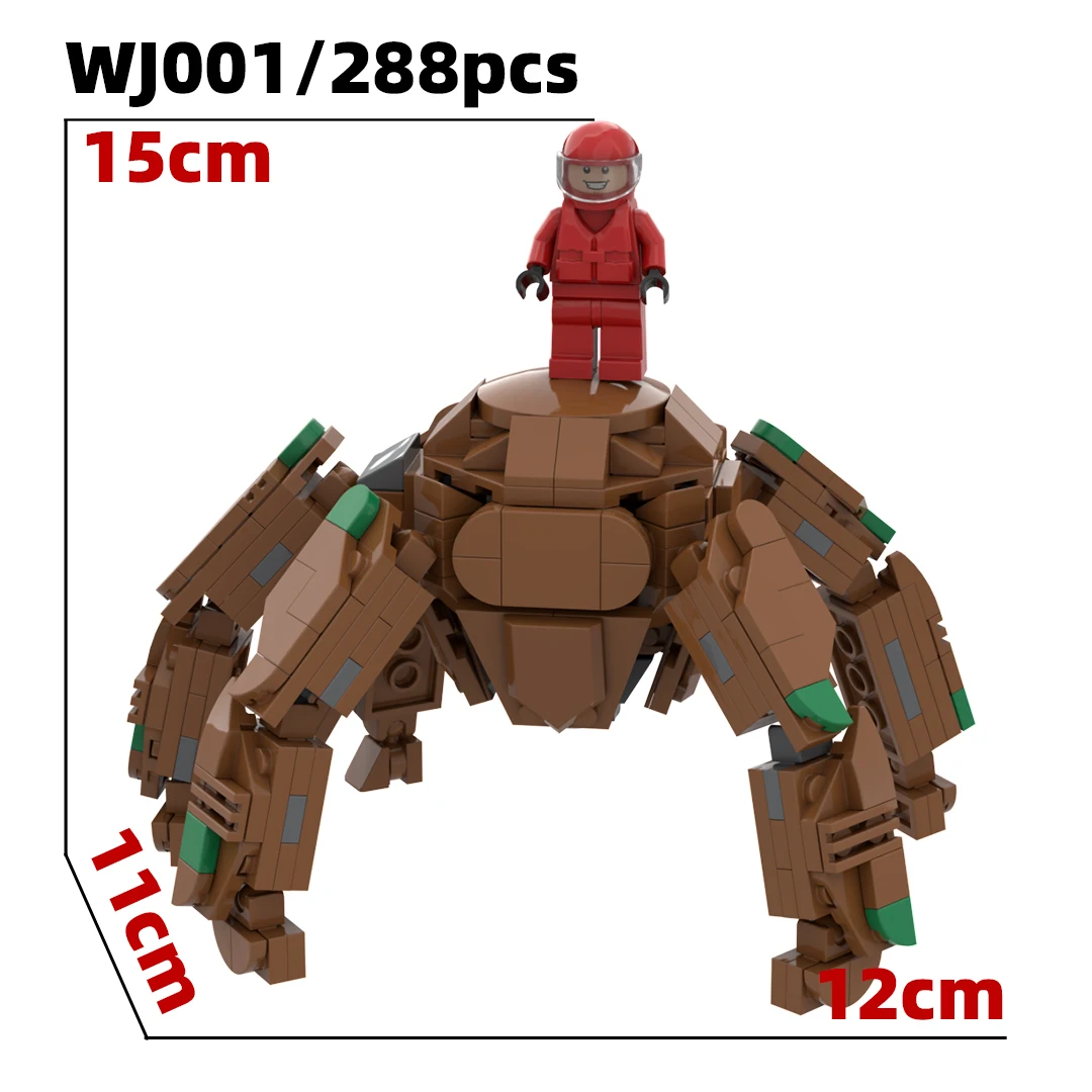 Rocky Monster Assemble Posable Brick Toy - Building Blocks for Kids and Fans, Inspired by Hails Mary Movie