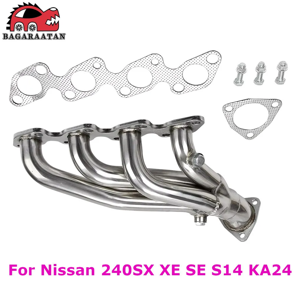 1991-1994 Nissan 240SX 2.4L Stainless Steel Header Manifold Exhaust