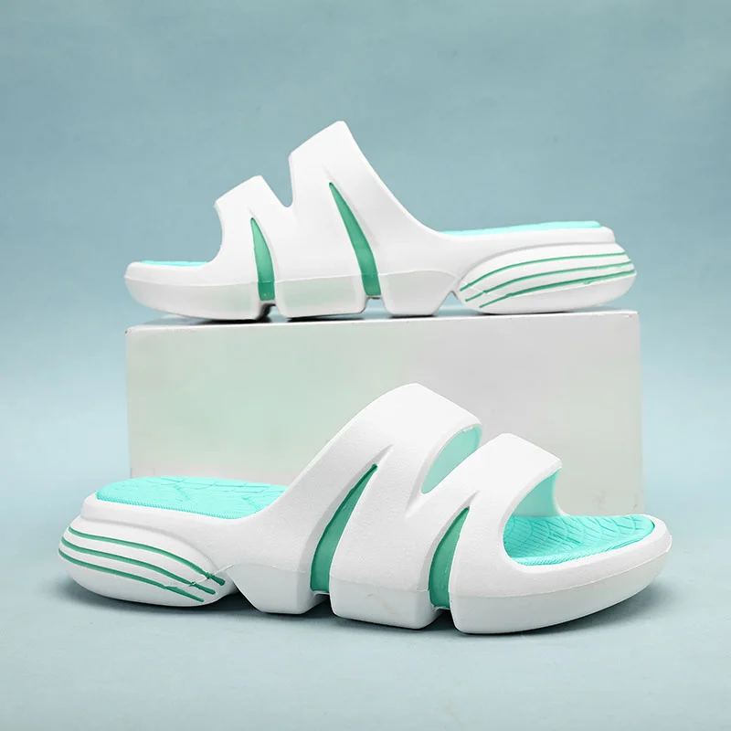 Pantofole antiscivolo da uomo Pantofole antiscivolo per interni ed esterni, comode con cursori in morbida schiuma con suola spessa_voghion.com