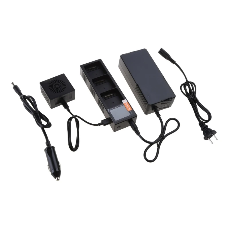 

Portable Rapid Charging Hub for 3 Flight Light Weight Battery Box AC100-240V &DC11-14V Input